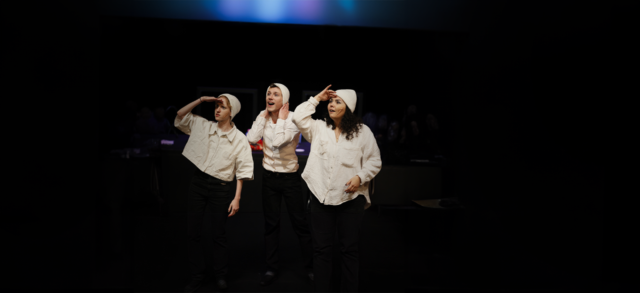 La troupe du théâtre de la Créscité