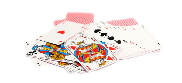 des cartes à jouer