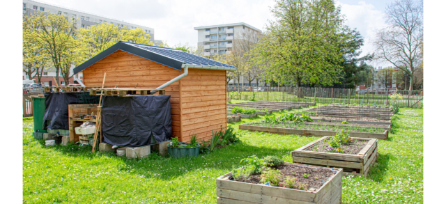 le jardin partagé Edwin Aldrin